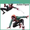 Marvel Shf Homem-Aranha Universo Paralelo 2 Miles Figura de Ação em Pvc Modelo Atacado/Dropshipping