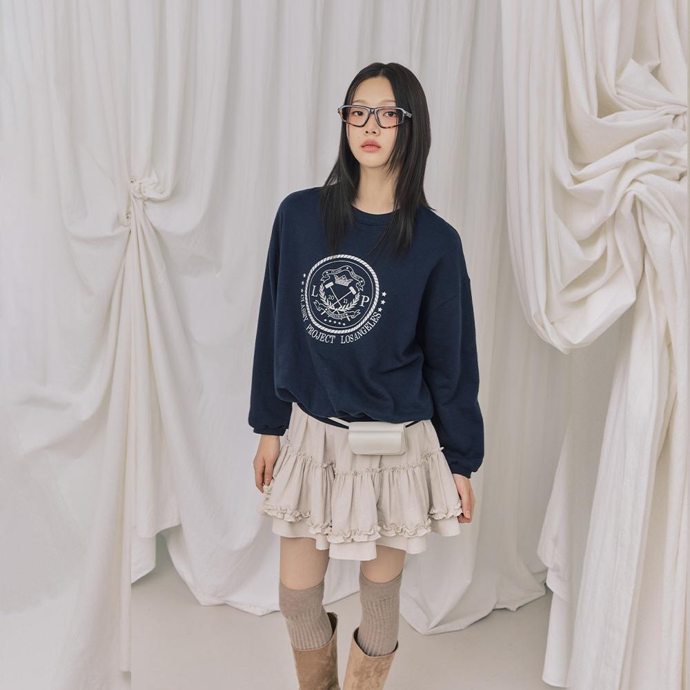 Rap Banding Frill Mini Skirt Ar3Ws864