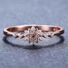 S925 Sterling Silver Star Snowflake Fashion Ring - High-End European & American Style Women's Ring