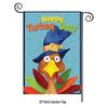 Turkey Yard Decoration Flag: Halloween Pumpkin & Thanksgiving Festival Garden Flag