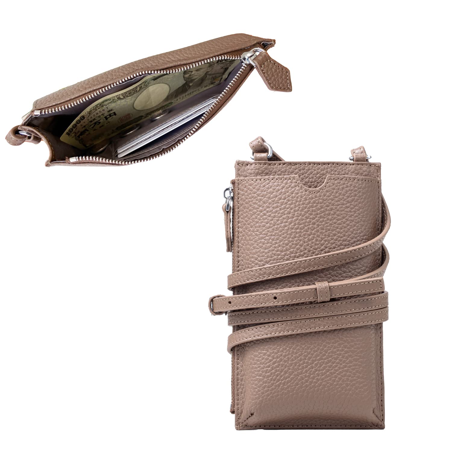 

BAG since Imai Bag Angers Premium Soft Leather Smartphone Pouch Large Capacity Smartphone Pochette Lightweight Angers Popular 55181 [IMAI 1977]