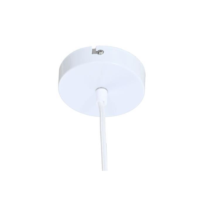 Suspension - 64 x 64 x 34 cm - Marron clair - Rotin - 50 W - Design contemporain