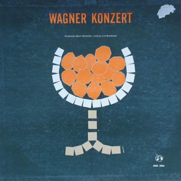 

LP Record RICHARD WAGNER FRANKFURTER OPERN Wagner Konzert MMS2093 Musical Masterp Germany Classical Used