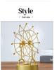 Golden Ferris Wheel Perpetual Motion Metal Ornament for Home Decor