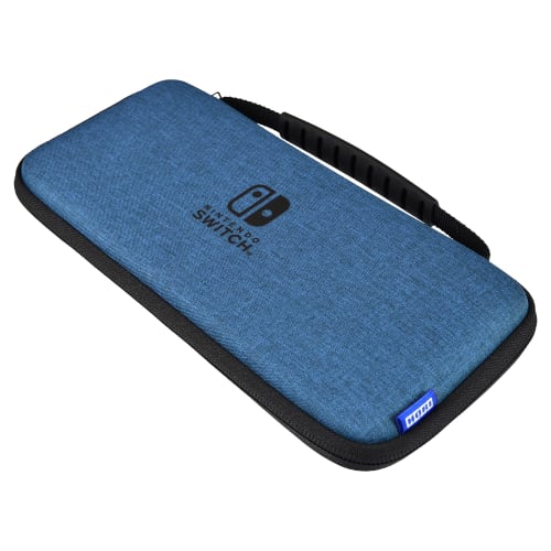 [Nintendo Licensed Product] Slim Hard Pouch Plus for Nintendo Switch Blue [Compatible with Nintendo Switch Organic EL Model]