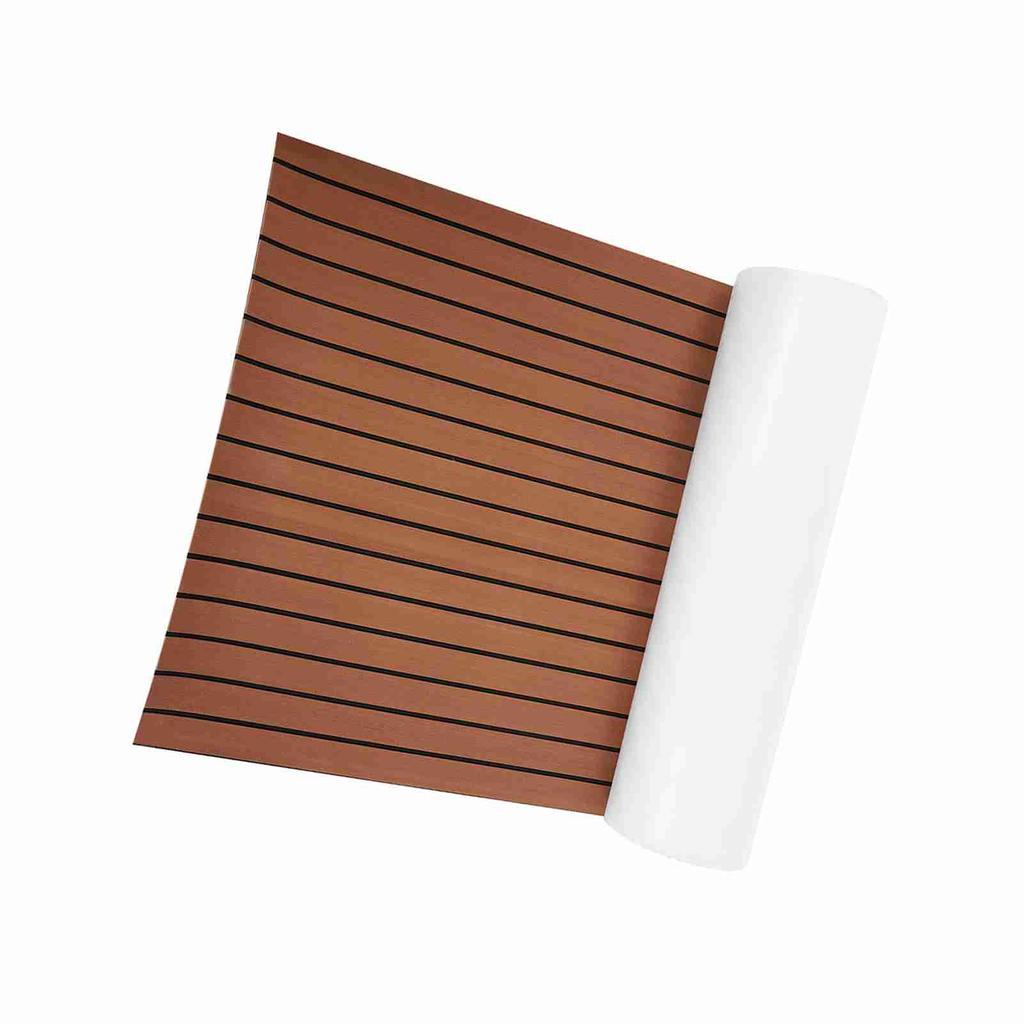 Tmavě hnědá EVA teakový palubkový plech Podlaha lodi Vhodné pro jachtu