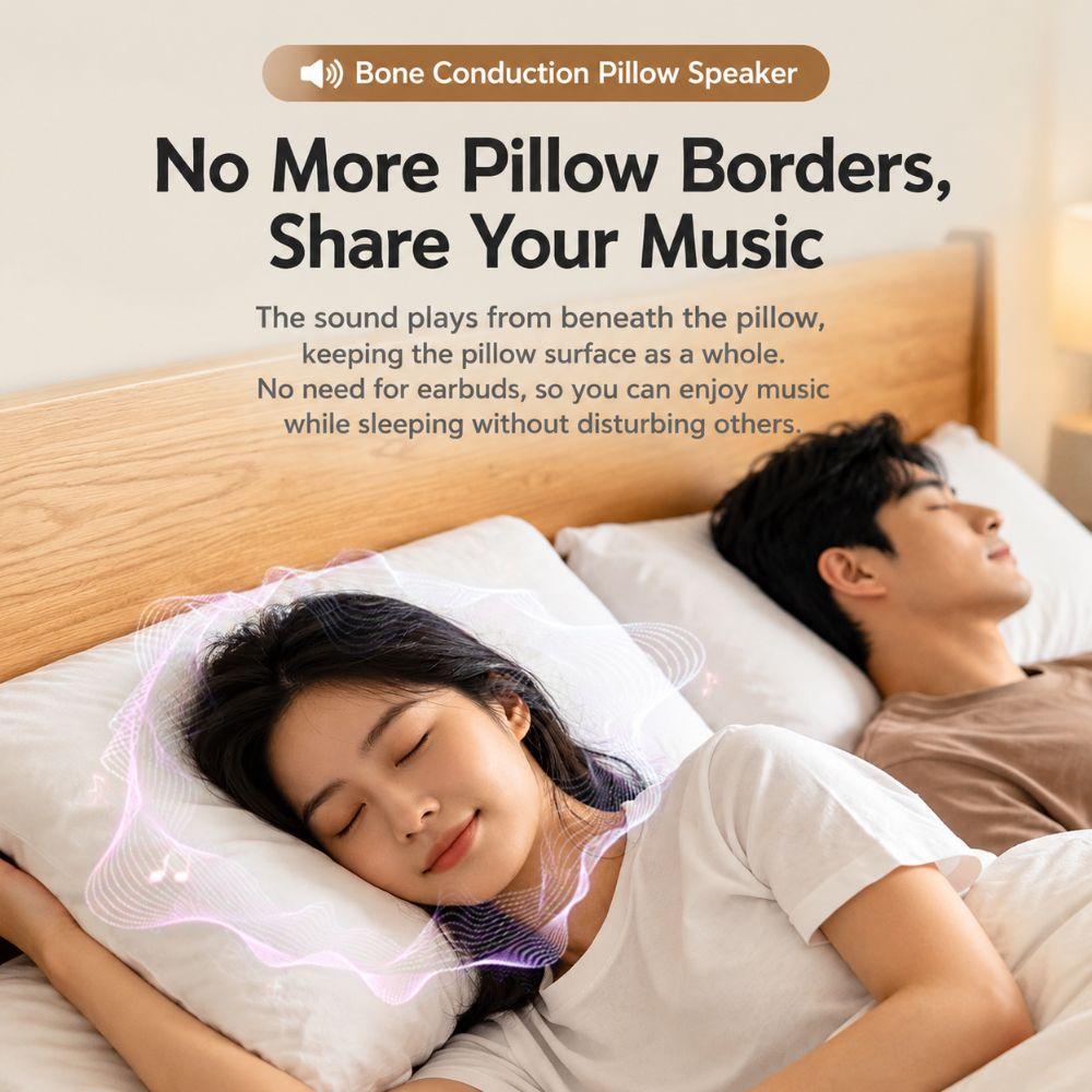Type-C Charging Sleep Speaker Lightweight Pillow Speaker New Mini Sound Machine For Side Sleepers