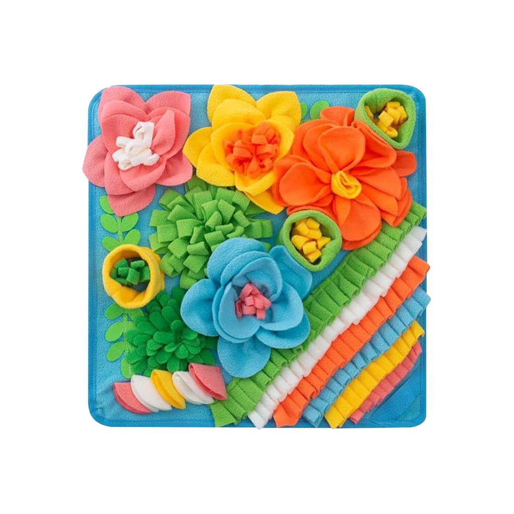 Hunde-Schnüffelmatte Fördert Natürliche Futtersuchfähigkeiten, Verlangsamt das Fressen, Lindert Stress und Training, Kleine Schnüffelmatte, Hunde-Lernspielzeug