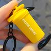 Bag Charm Barbell Plates Key Chain Heart Buckle Fitness Series Pendant  Gifts