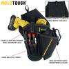MELOTOUGH Drill Holster with Impact Driver and Bit Pouch - Heavy-Duty Cordless Belt Tool (Right-Handed)