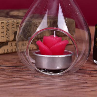 Porta-velas de vidro Angel Tea Light, decoração para festa em casa, suporte para velas, armazenamento