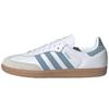 adidas originals SAMBA  White Alumina Ash Blue JS1391 Women's Size