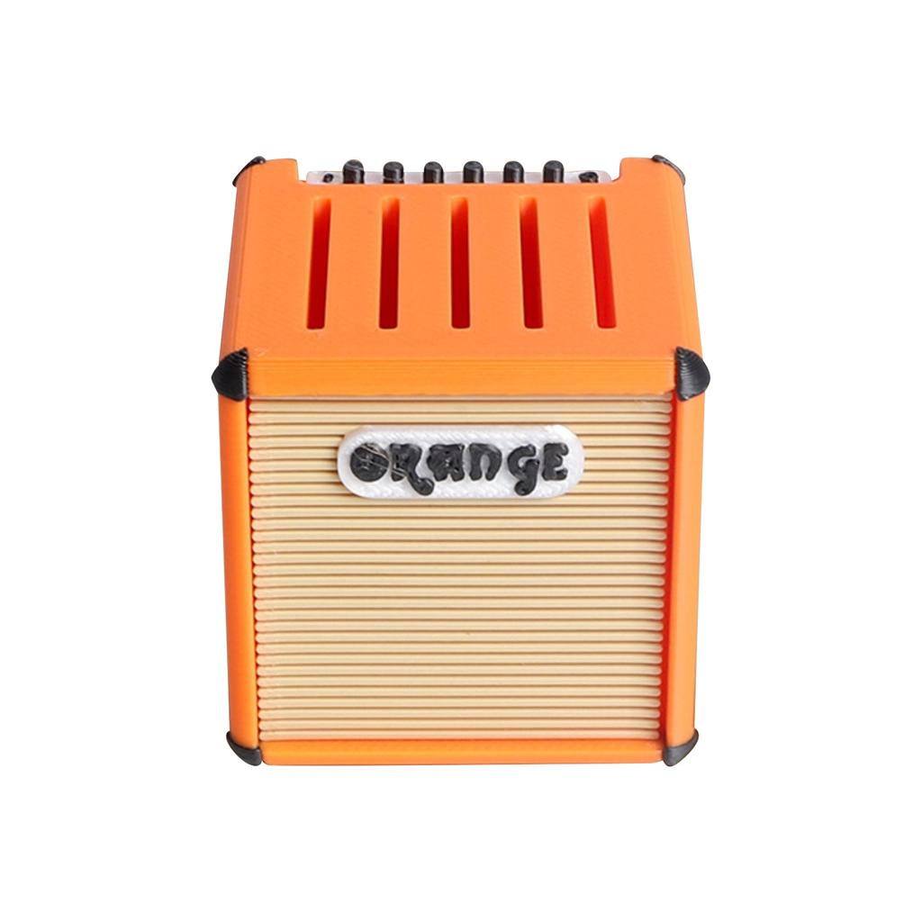 3D tištěná Ukulele kytara Pick Storage Box Příslušenství Simulační reproduktor Stolní ozdoby Dárek