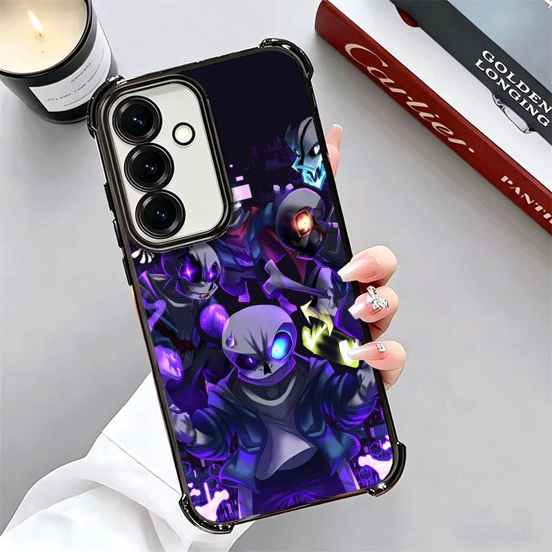 U-Undertale S-Sans Plating Phone Case For Samsung A17 A07 A37 A57 A16 A56 A15 A55 A14 A54 A13 A53 A26 A36 A25 A35 A24 A34 A23 A3