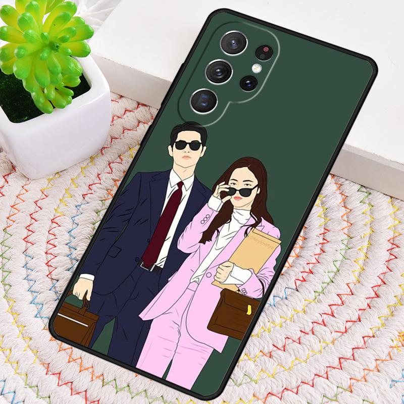 Vincenzo Cassano Kdrama TPU Phone Case For Samsung Galaxy note 10 pro S26 S25 S24 S23 S22 Ultra Plus S21 FE S20 Shockproof Cover
