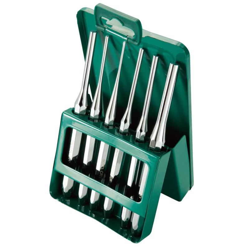SATA 6-Piece Pin Punch Set Steel