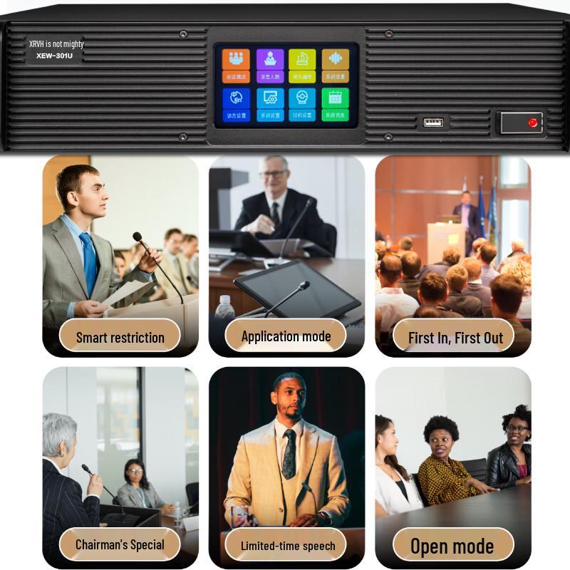 XEW-301 Series Wired Video Tracking Daisy-Chain Conference Microphone System (CN version)