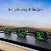 USB Plug Digital KMH MPH Speed Meter Big Font GPS HUD Auto Accessories X2 HUD Car Head Up Display Speedometer