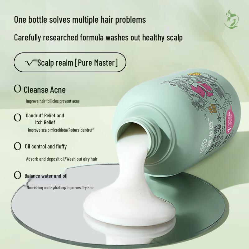 Three Hair Magicians Anti-Dandruff & Oil Control Shampoo Set