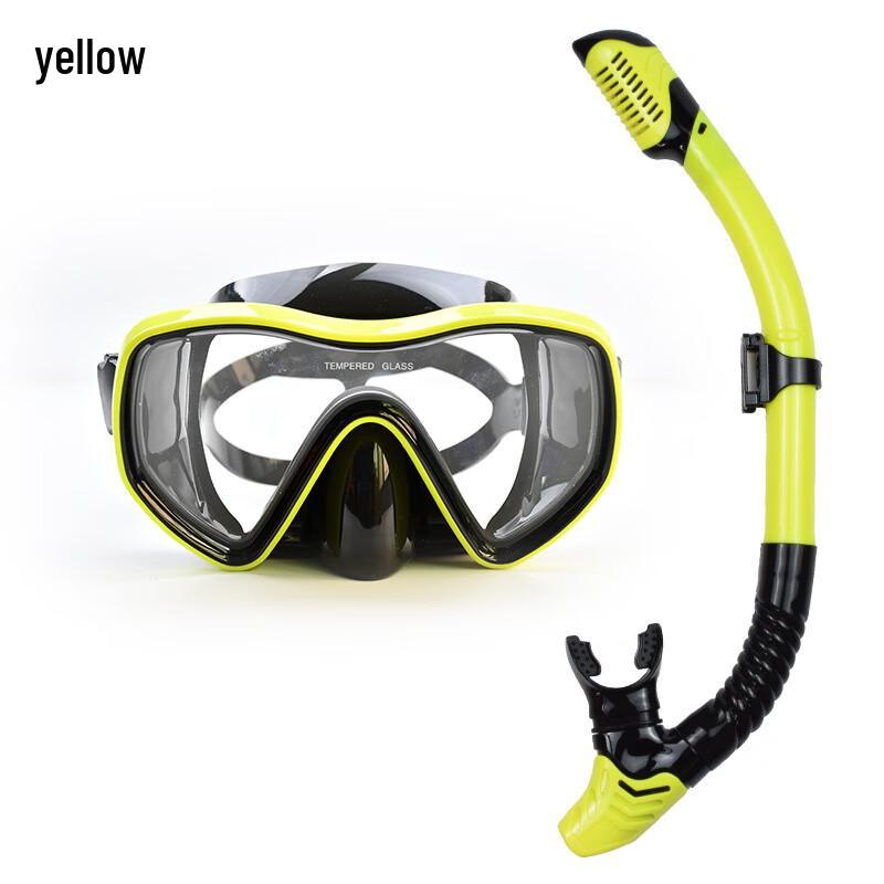 YBLKJ Adult Silicone Snorkel & Dive Mask