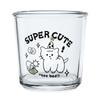 South Korea Cartoon Dessert Cup Glass Couple Coffee Cup Water Cup Glass Large Capacity Drinking Cup