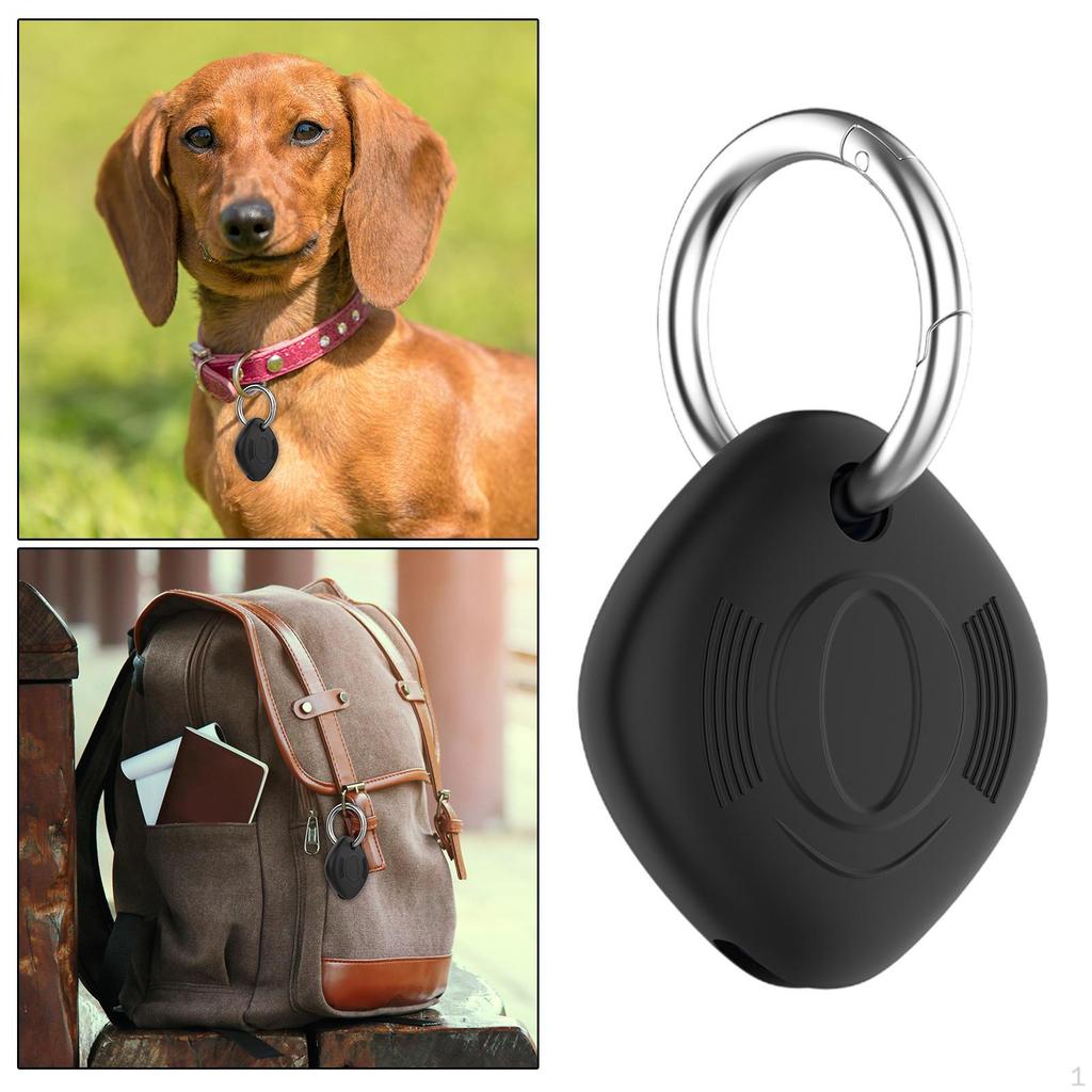 Tag Compatible Protective Case, Soft Silicone Anti-Scratch Lightweight Skin Holder with Keychain