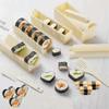 Stampo circolare per sushi fai-da-te e riso Stampo giapponese per torta amorevole Stampo multifunzionale Set di strumenti per la preparazione di sushi quadrato