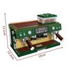 928PCS MOC Kaffeemaschine Modell Micro Bausteine Mini Diamond City Friend Bricks Set Kinderspielzeug Kinder Mädchen Spiel