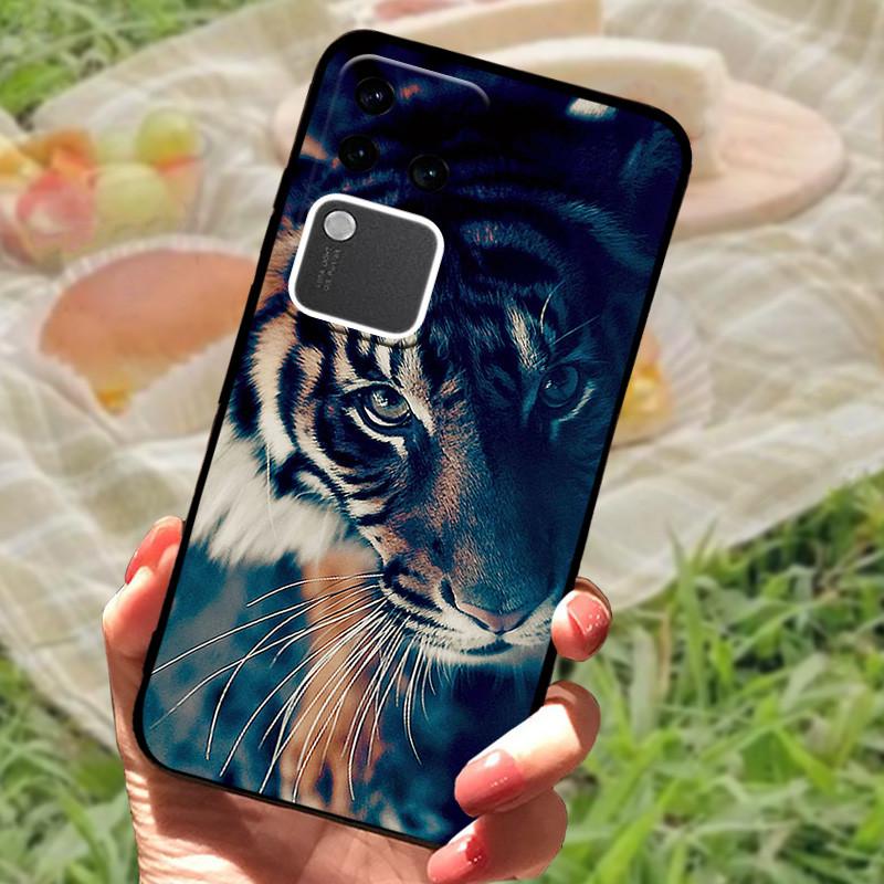 For Vivo V30 Pro Case For Vivo V30 Lite Shockproof Silicone Soft Marble Black Bumper Funda Coque for Vivo V30 V2318 Phone Shell