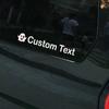 Fun Custom Text Stickers Decals For Snapchat Car Rear Windshield Motorbike Drop Shipping