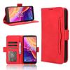 Leather Flip Case with Multi-Card Slots for TCL 501 4G Phone (Model: T433D)