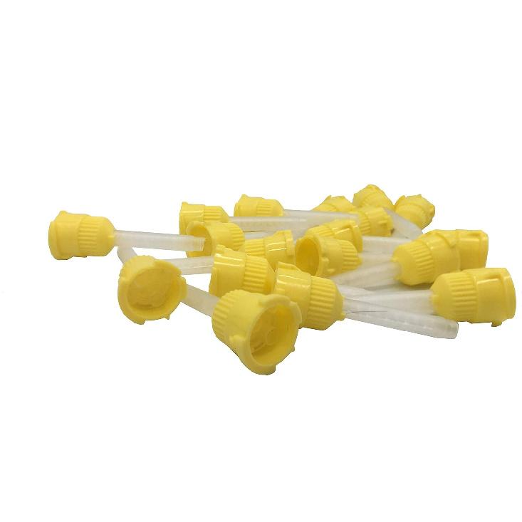 Dental Mixing Tips Impression (Short Yellow 5Cm)1:1 50Pcs