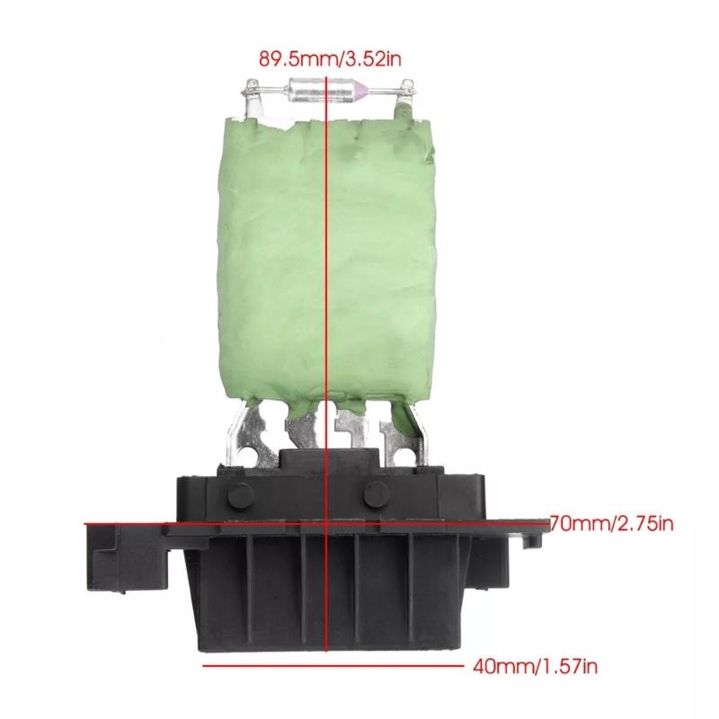 5 Pin HVAC Air Conditioning Blower Motor Resistor Regulator 55702407 77364555 13248240 13248240 77364061 6436C4 6845796