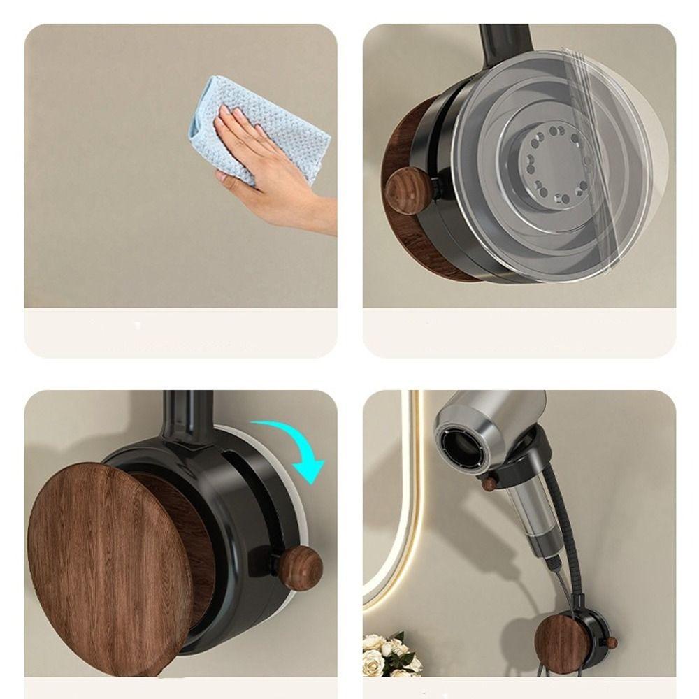 Rotatable Hairdryer Stand Holder Adjustable Lazy Hair Dryer Stand Hair Dryer Organizer  Salon