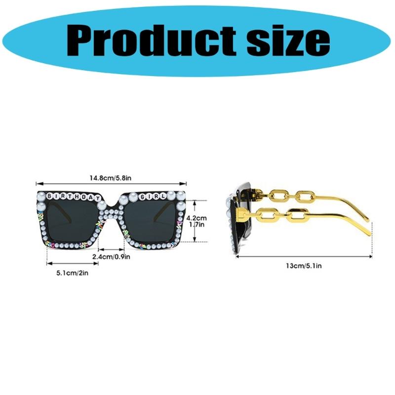 Polarized Oversized Sunglasses Oversized Shades Lens Vintage Style For Birthday Girl Fashion Accessory