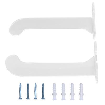 1 Ζεύγος Βάση Τοίχου για Στρώμα Γιόγκα Ακρυλική Κρεμάστρα Τοίχου για Στρώμα Γιόγκα Ράφι Αποθήκευσης Οικιακή Άσκηση Γιόγκα