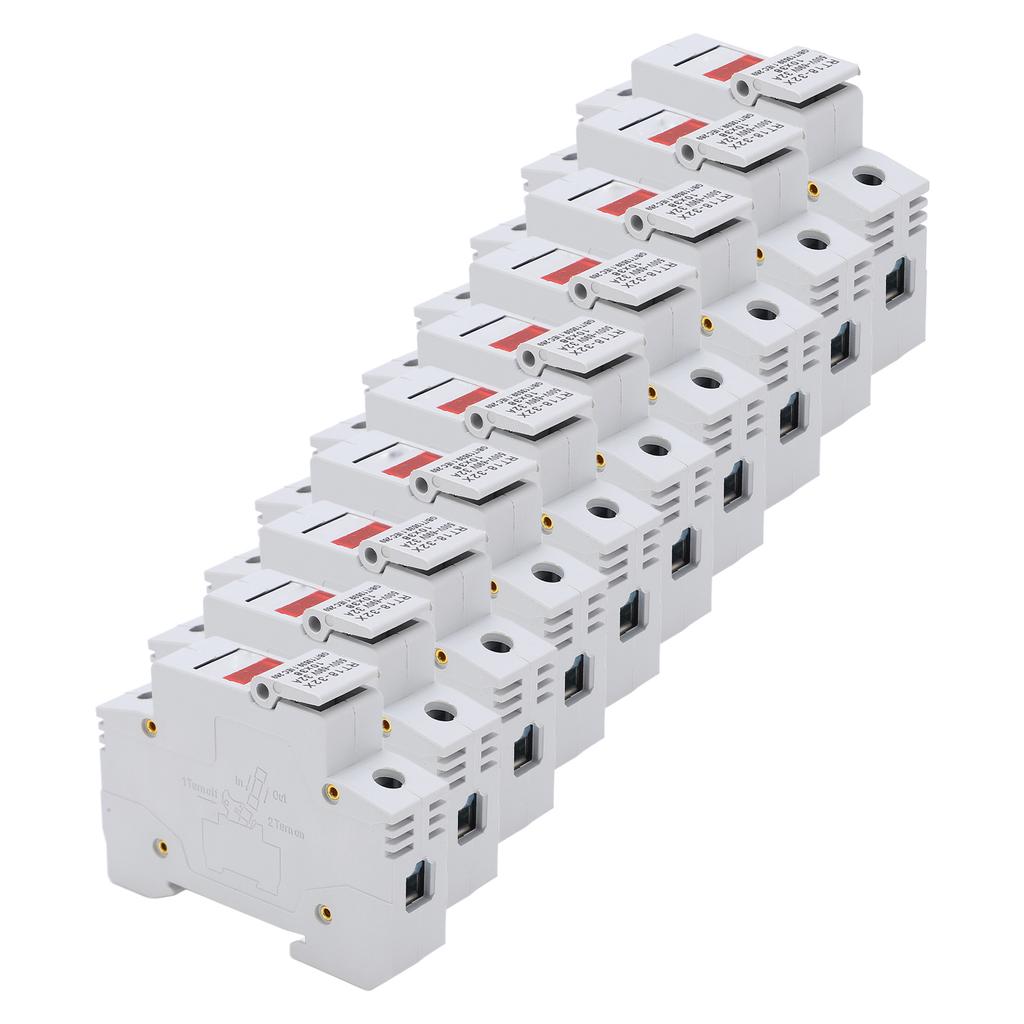 RT18‑32X Miniature Rail Mounted Fuse Holder Base with LED Indicator Electrical Accessory 32A 500‑690V1P