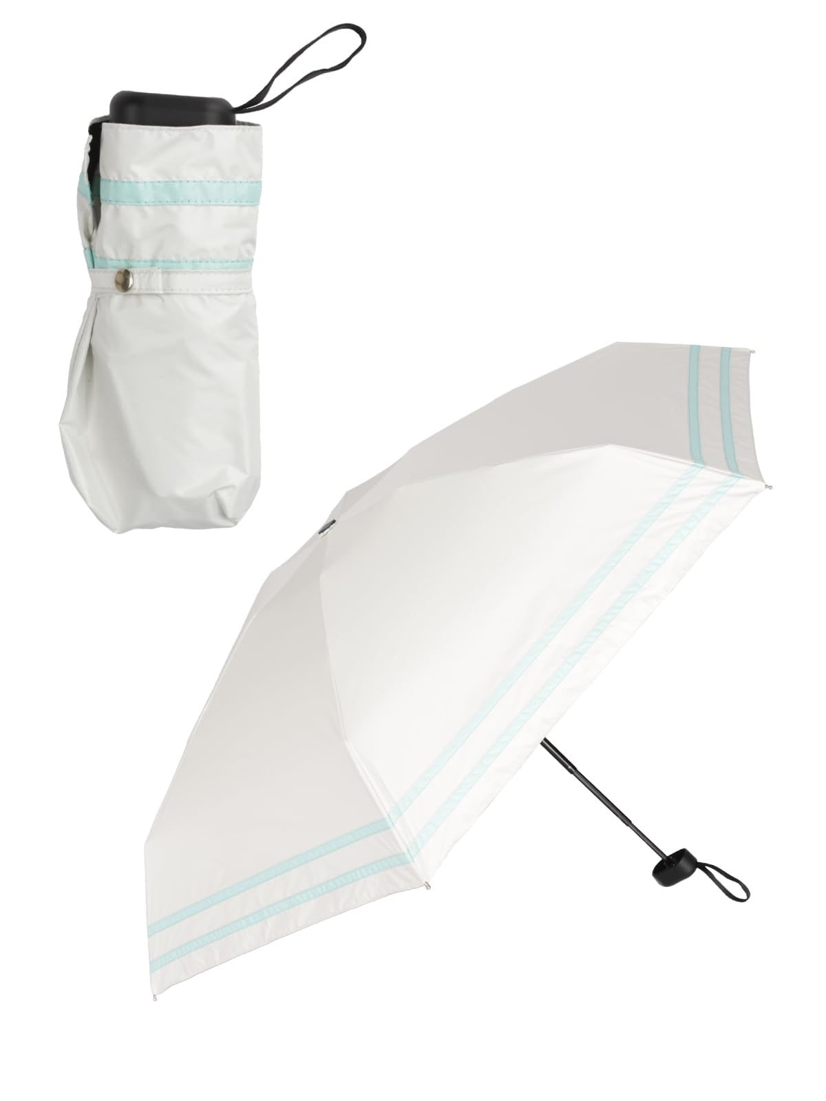 

KIZAWA UV Light Mini Full Light Level 5 Water Umbrella for Women and Heat Suitable for Rain or Cute Day Gift Switching x Parasol, Protection, 100%