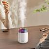 Small Room Humidifier USB Personal Humidifier Air Diffuser With Colorful Light Cool Mist Humidification For Living Room Bedroom
