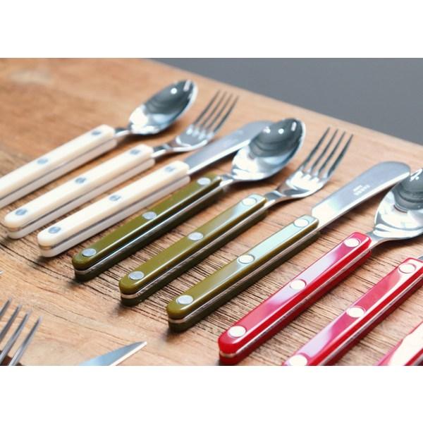 Saber Bistro Shiny Butter Spreader 16cm, Ivory, 1 piece, Korean popular tableware