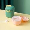Portable Dinosaur Baby Formula and Snack Dispenser - Large Capacity Storage Jars