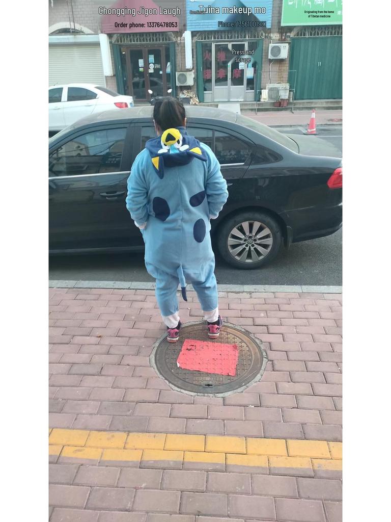 Bluey & Bingo Weihnachten Halloween Party Onesie Kigurumi Pyjama