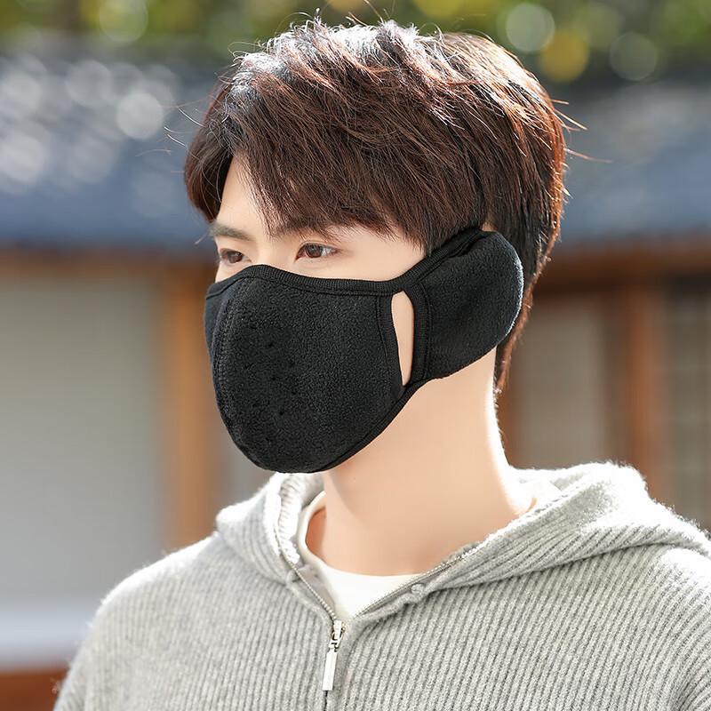 Three-Dimensional Warm Mask: Australian Wool, Winter Protection, Breathable Design, Makes Face Look Smaller.