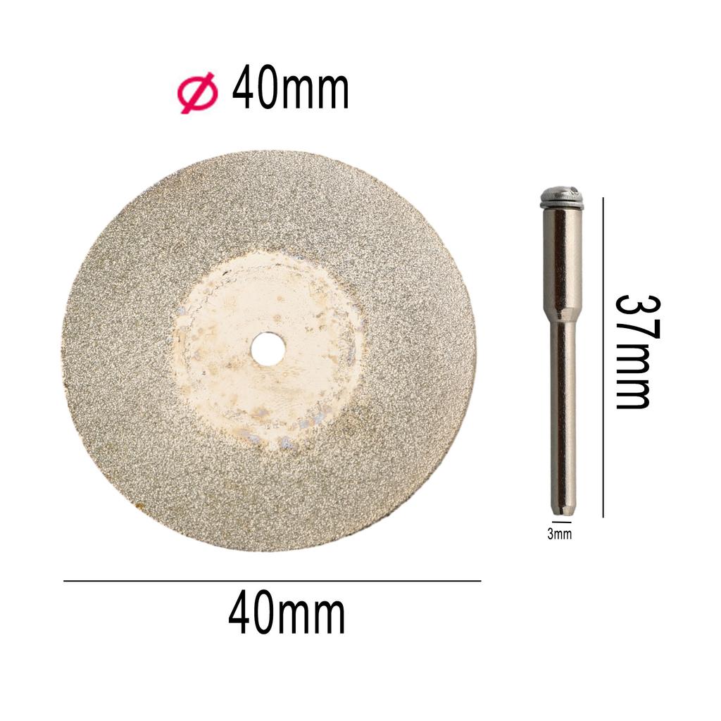 Diamond Cutting Disc Set For Dremel Rotary Accessories Circular Saw Blades Abrasive Grinding Wheels Disk Mandrel Power Tool