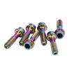 6Pcs M5x18mm Bike Fixed Stem Bolts Bike Brake Lever Fixing Bolts for Mountain Road Bike Colorful