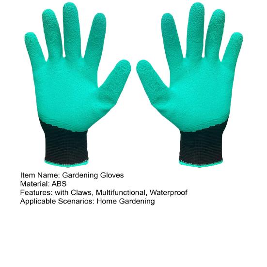 Garden Gloves With Claws, Claw Gardening Gloves For Digging, Planting, Weeding, Waterproof Gloves For Men And Women