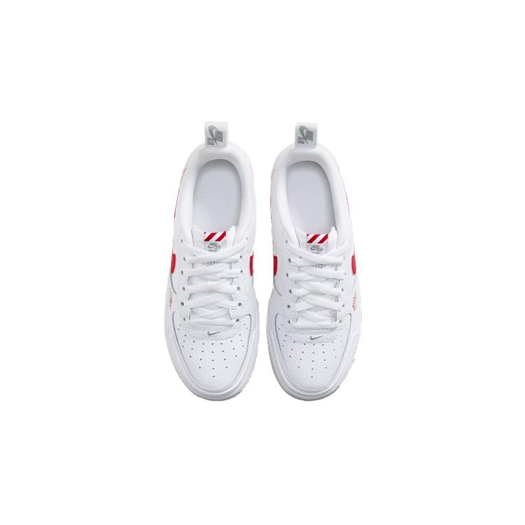 Nike Air Force 1 Low 07 White University Red GS CZ4203-100