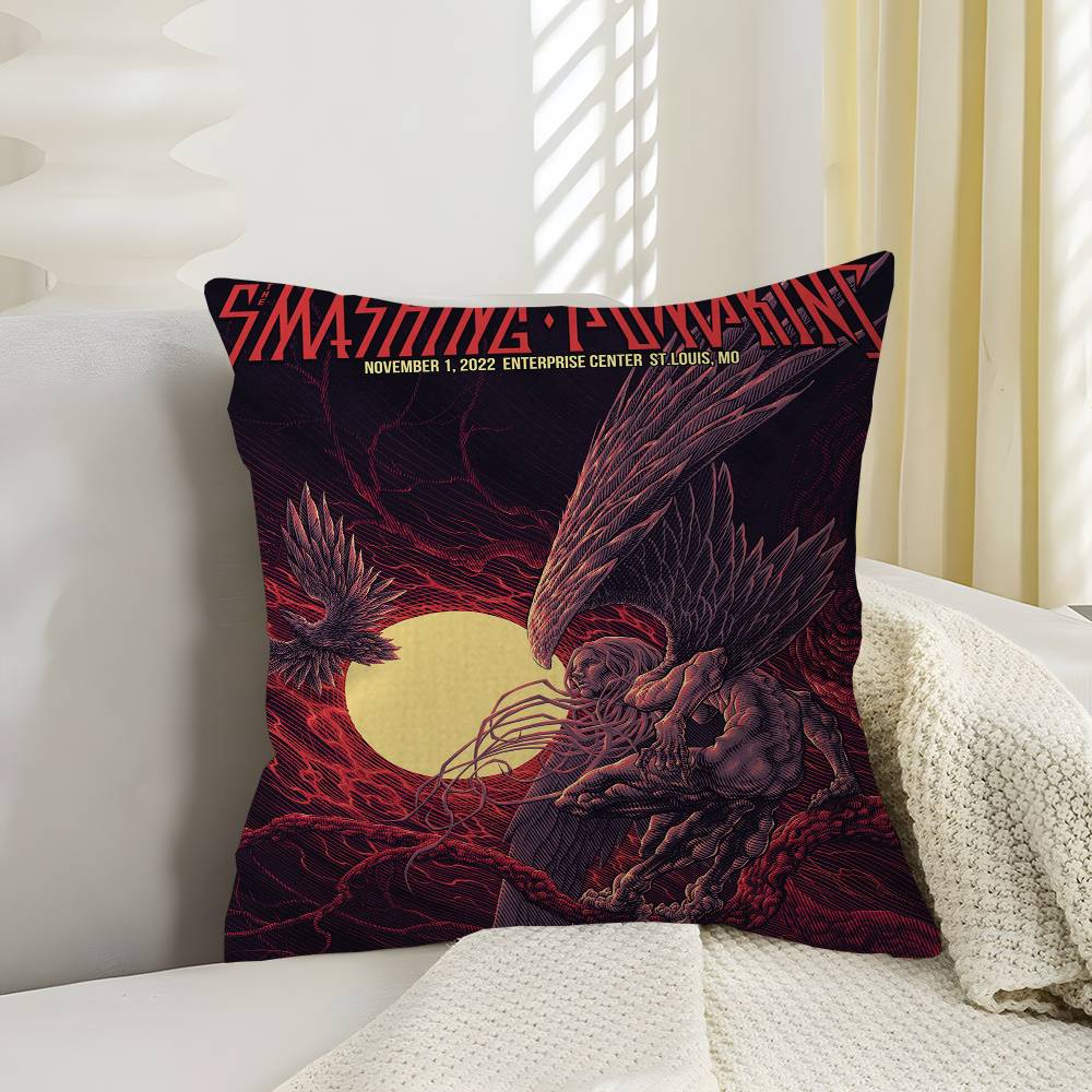 Classic Alternative Rock Band TThe SSmashing PPumpkins Cushion Sofa Cushions Decorative Throw Pillows Home Pillowcover