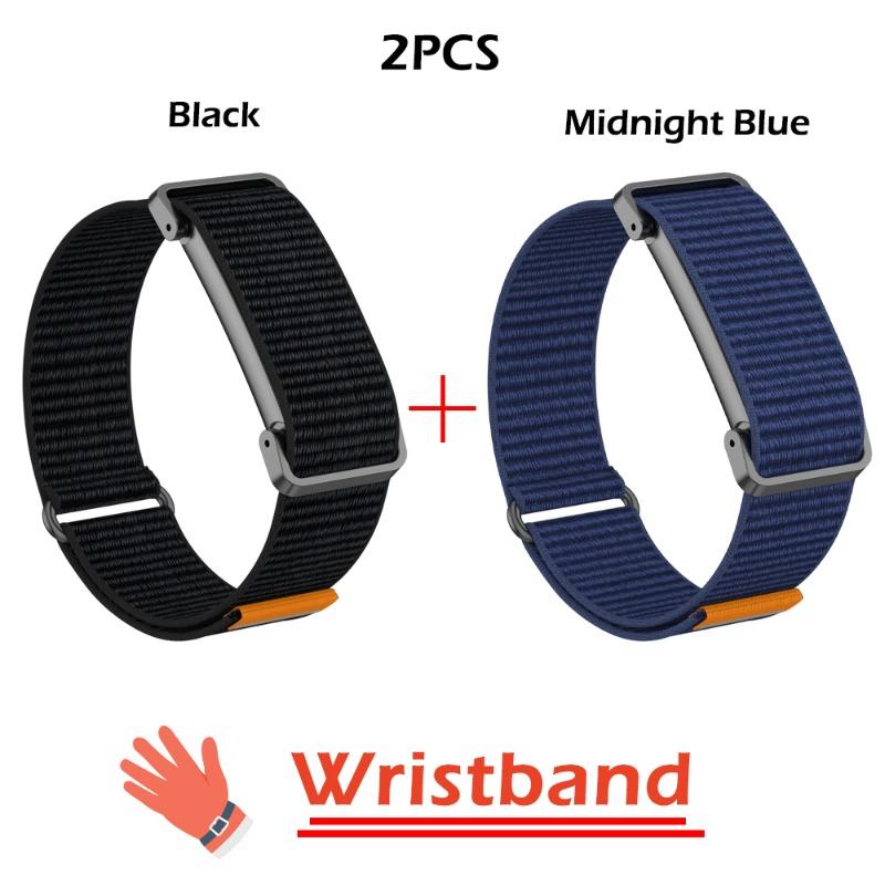 Bizepsband für Google Fitbit Air Band Neues gewebtes Nylon Fitness Tracker Ersatzarmband für Google Fitbit Air Strap