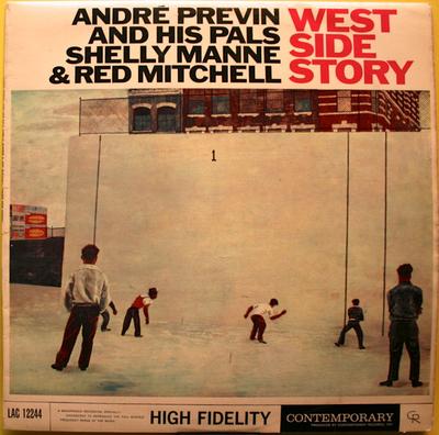 LP Record ANDRÉ PREVIN & HIS PALS - West Side Story LAC12244 Contemporary Re 1962 UK Soundtracks & Musicals Used